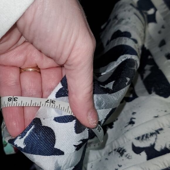 Kay Unger‎ Off the Shoulder Lined Rayon Short Sleeve Sz. 4 Dress - Picture 12 of 13